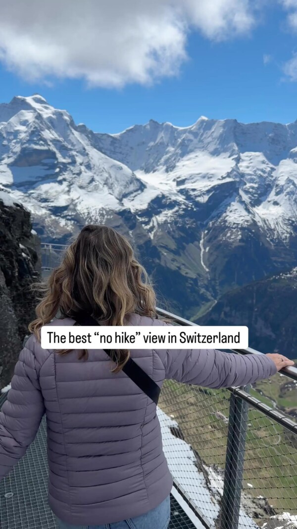 2 years ago I thought taking the gondola all the way up to Piz Gloria was too touristy to be worth it… but I was wrong. 😅We finally gave it a shot this year—and spoiler: the Birg Thrill Walk is one of the best no-hike views in all of Switzerland. 🚠 You get insane panoramic views of the Swiss Alps without breaking a sweat, and the see-through walkway? Absolute adrenaline.

Yes, there’s some construction going on at both Birg and Schilthorn right now—but the views are still next level. If you’re anywhere near Lauterbrunnen or Mürren, this is a must-do.

Save this for your Switzerland itinerary—you don’t need to hike to earn the view!

If you love adventure travel and chasing epic views, follow lafftravel for more 

SwitzerlandTravel JungfrauRegion ThrillWalk